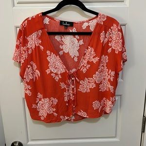 LuLu’s Coral Blouse